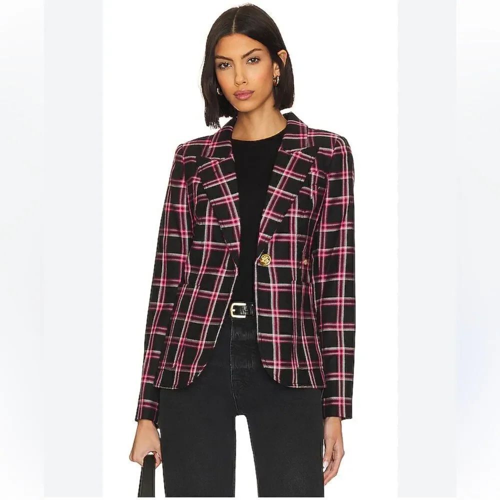 SMYTHE patch pocket duchess blazer